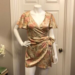 Dress Forum Wrap around dress SZ S date girls night out career casual lined